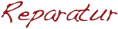Reparatur